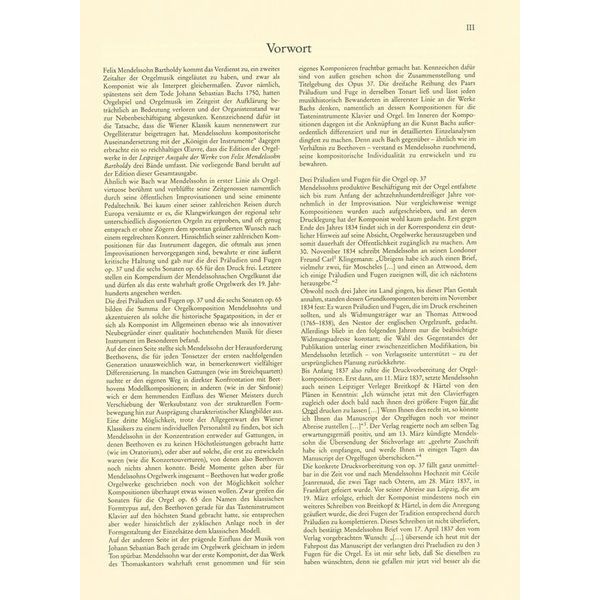 Breitkopf & Hrtel Mendelssohn Orgelwerke 1
