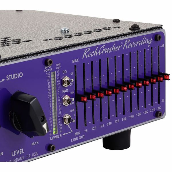 Rivera RockCrusher Recording