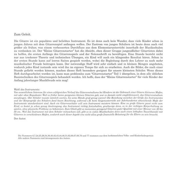 Alsbach Educa Der kleine Gitarrenstarter