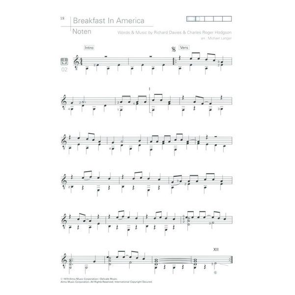 Edition Dux Acoustic Pop Guitar Solos 5