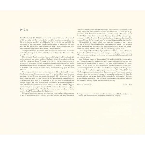 Henle Verlag Schubert Klaviertrio Es-dur