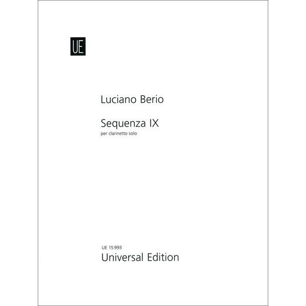 Universal Edition Berio Sequenza IX