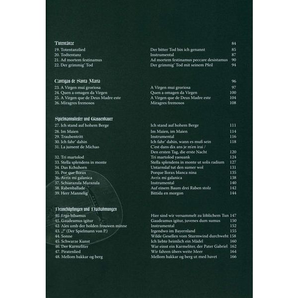 Fingerprint  Das mittelalterlicheLiederbuch