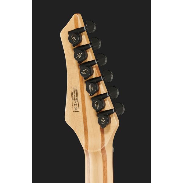 Harley Benton Amarok 6 LH BKNT Flame w/Bag