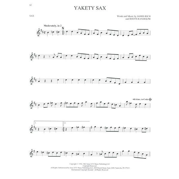 Hal Leonard 50 Songs You Should Sax.