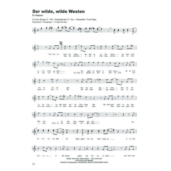 Musikverlag Hildner 100 Hits für Bb & Eb