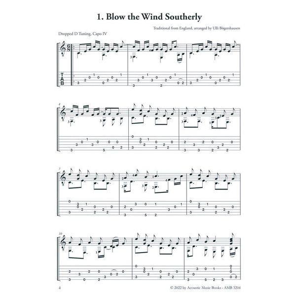 Acoustic Music Books Folk Jewels Fingerstyle Guitar