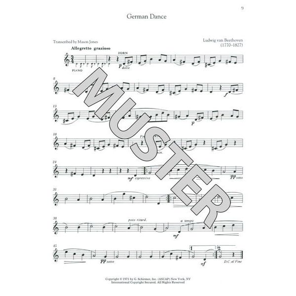 G. Schirmer Horn Collection Intermediate