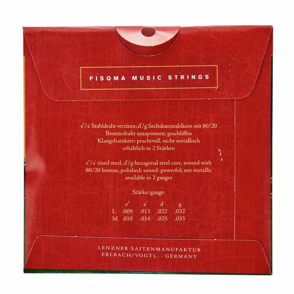 Fisoma F3020M Mandolin Strings 80/20