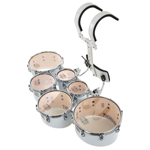 Thomann QT06 W Marching Sixt Tom Set