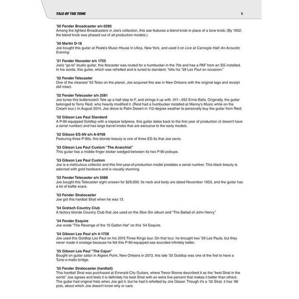 Hal Leonard Play Like Joe Bonamassa