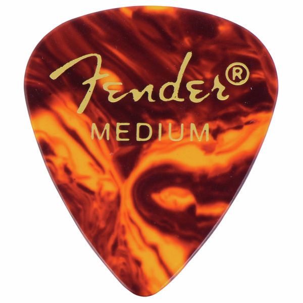 Fender Classic Celluloid Pick Shell M
