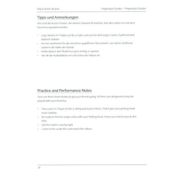 Elisabeth Pfeiffer  Ukulele Fingerstyle Etüden