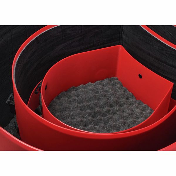 Hardcase HRockFus6 F.Lined Set Red