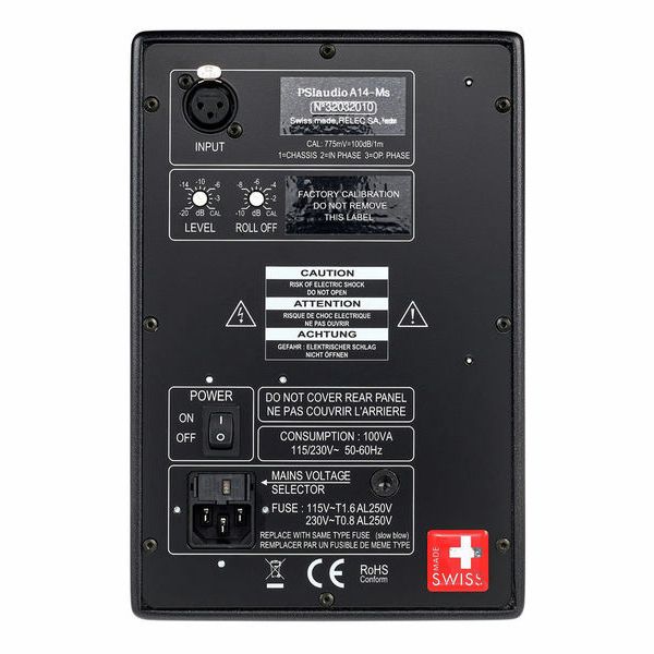 PSI Audio A14-M Studio Black