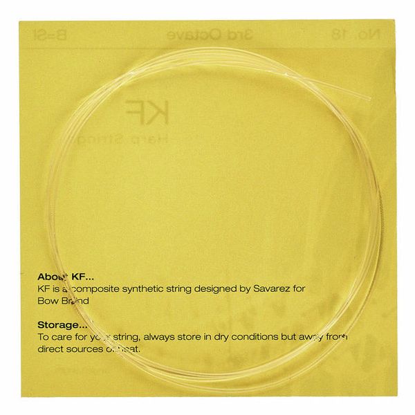 Bow Brand KF 3rd B Harp String No.18