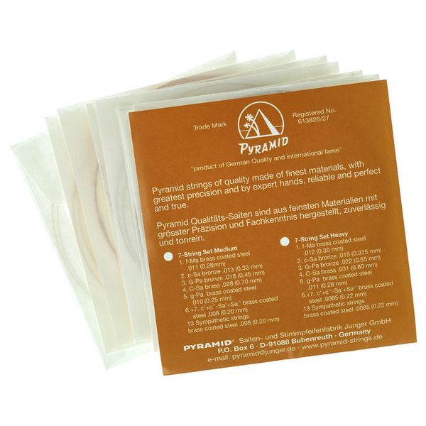 Pyramid H674/20 Heavy Sitar Strings