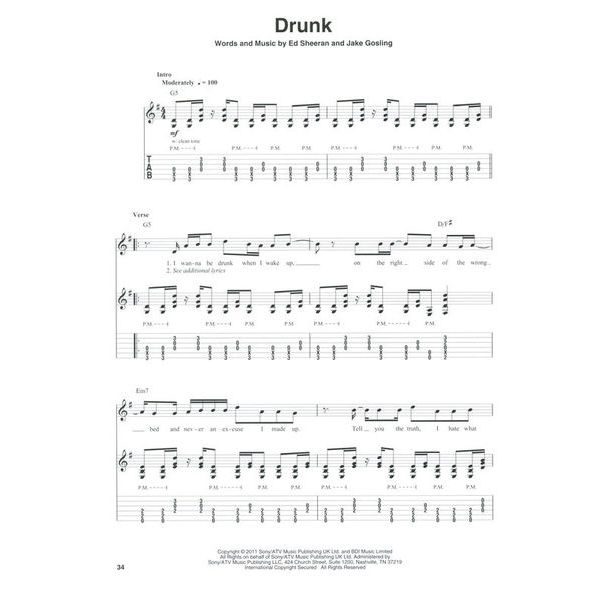 Hal Leonard Ed Sheeran Deluxe Guitar