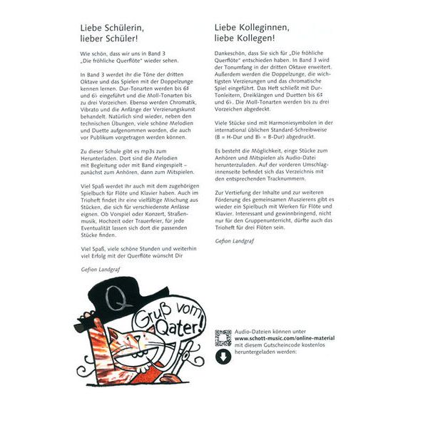 Schott Die fröhliche Querflöte 3