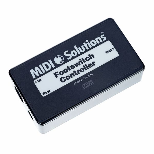MIDI Solutions Footswitch To MIDI Controller