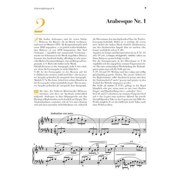 Henle Verlag Am Klavier Debussy