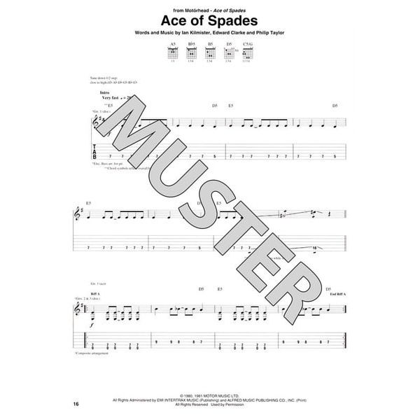 Hal Leonard Tab+25 Top Metal Songs