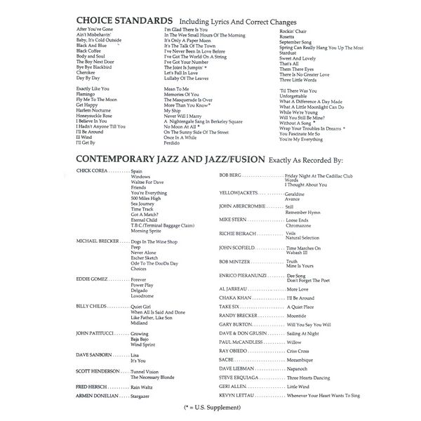 Sher Music Co. The New Real Book 2 C