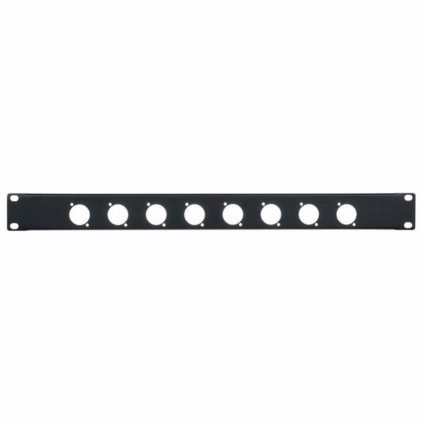 Thon Rack Panel 1U 8XLR