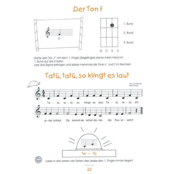 Schuh Verlag Die Ukulelenschule für Kinder