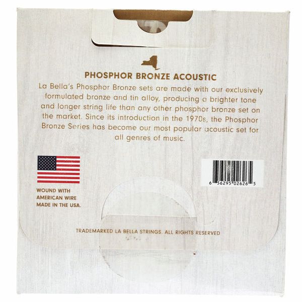 La Bella BG-M Phosphor Bronze Baritone