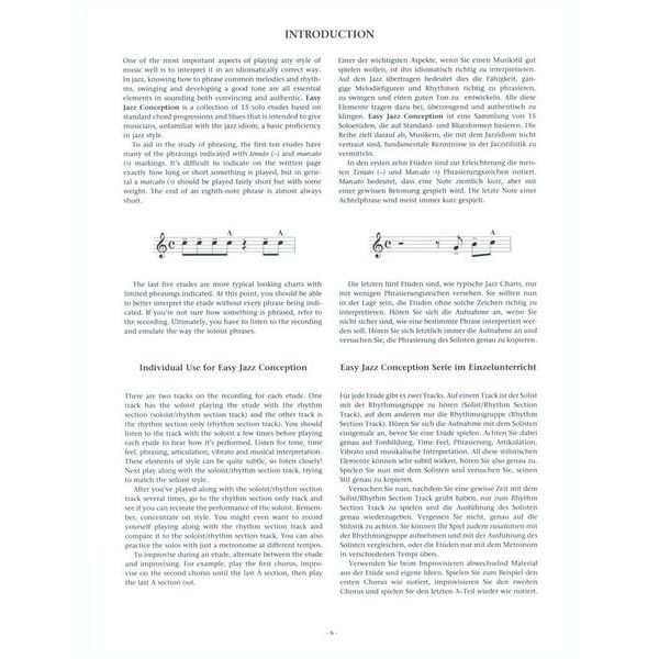 Advance Music Easy Jazz Conception Trombone