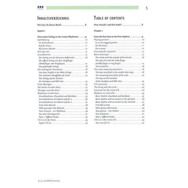 AMA Verlag Playing Handpan