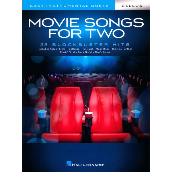 Hal Leonard Movie Songs For Two Cellos