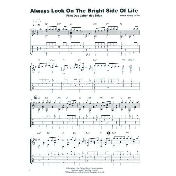 Bosworth 50 Filmhits for Gitarre