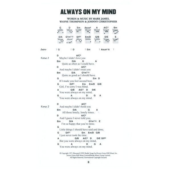 Wise Publications The Little Black Book Country