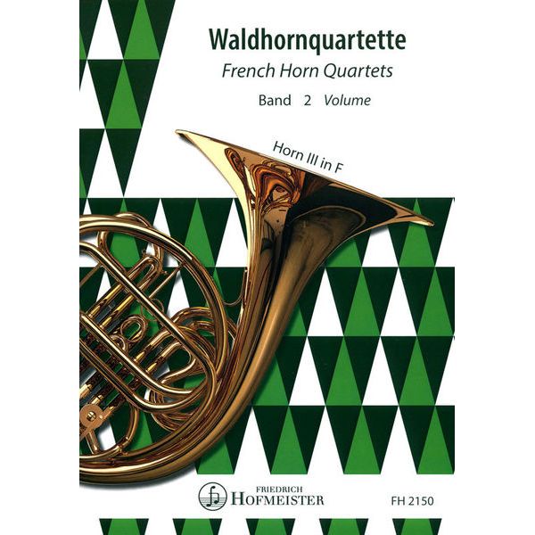 Friedrich Hofmeister Verlag Waldhornquartette 2