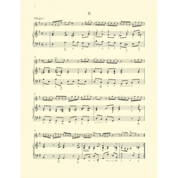 Brenreiter Geminiani Sonate e-moll Oboe