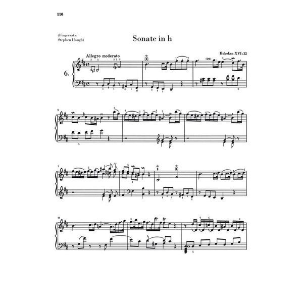 Henle Verlag Haydn Klaviersonaten 2