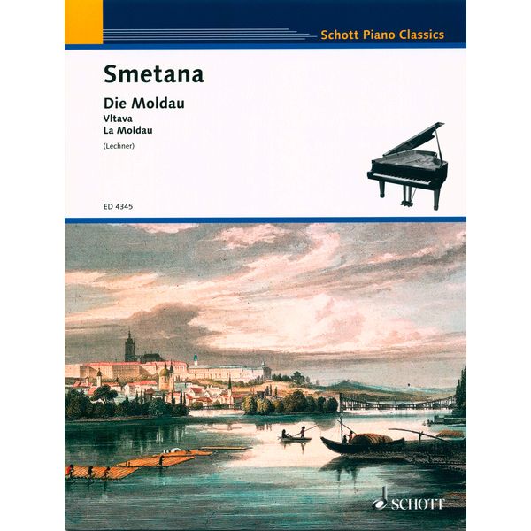 Schott Smetana Die Moldau Piano
