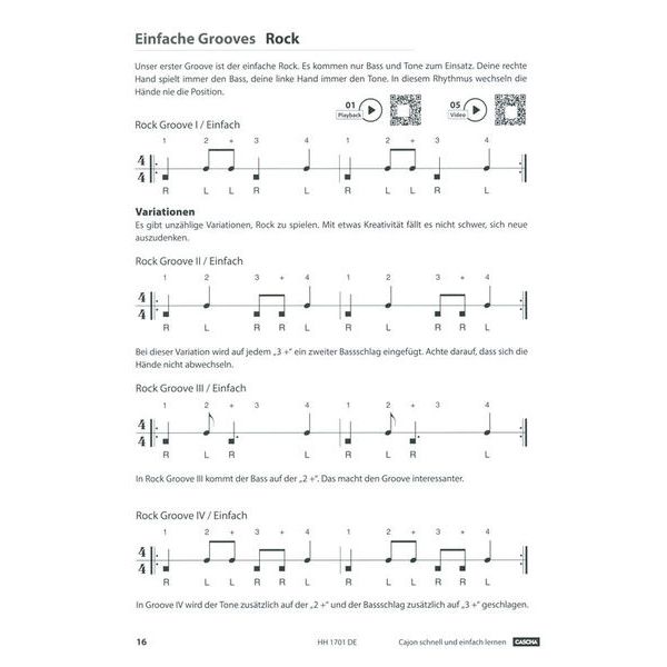 Cascha Cajon Schnell und einfach