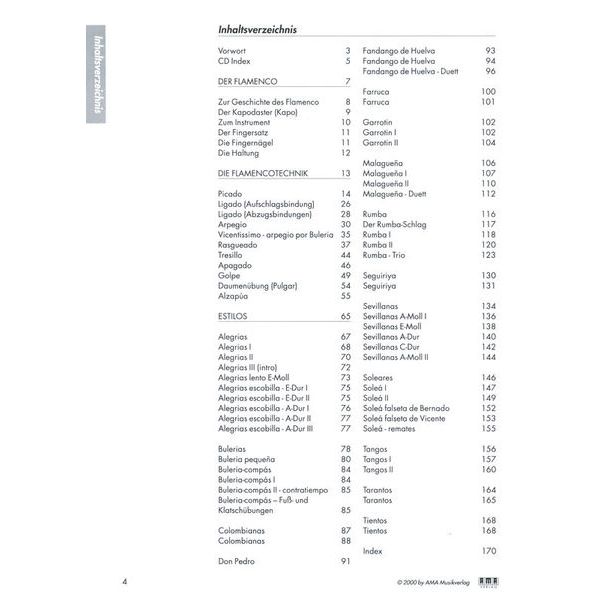 AMA Verlag Die Flamencogitarre