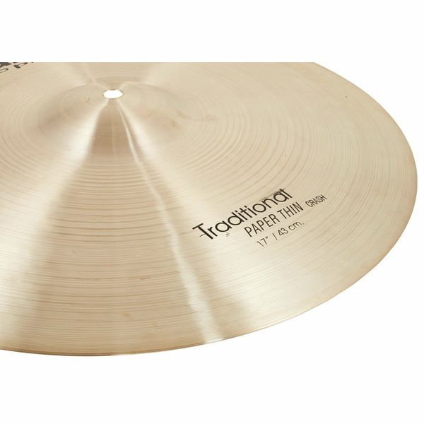 Istanbul Agop Traditional Pap.Thin Crash 17"