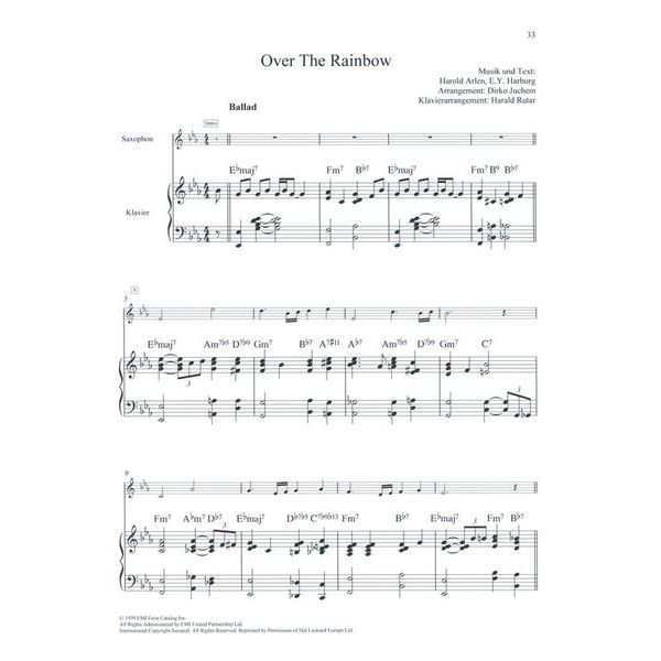 Schott Movie Classics T-Sax