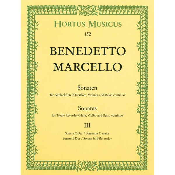 Brenreiter Marcello Sonaten 3