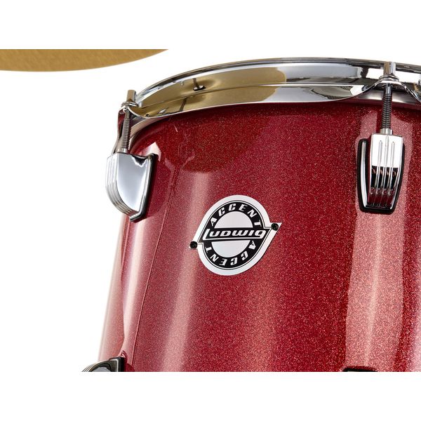 Ludwig Accent Fuse 5pc Red