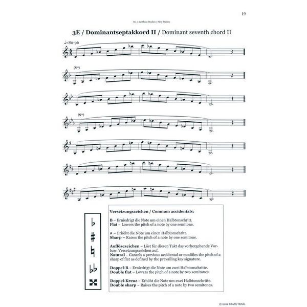 Brasstrail Personal Workbook Treble Clef
