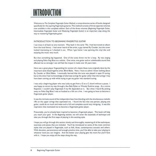 Alfred Music Publishing Fingerstyle Guitar Methode