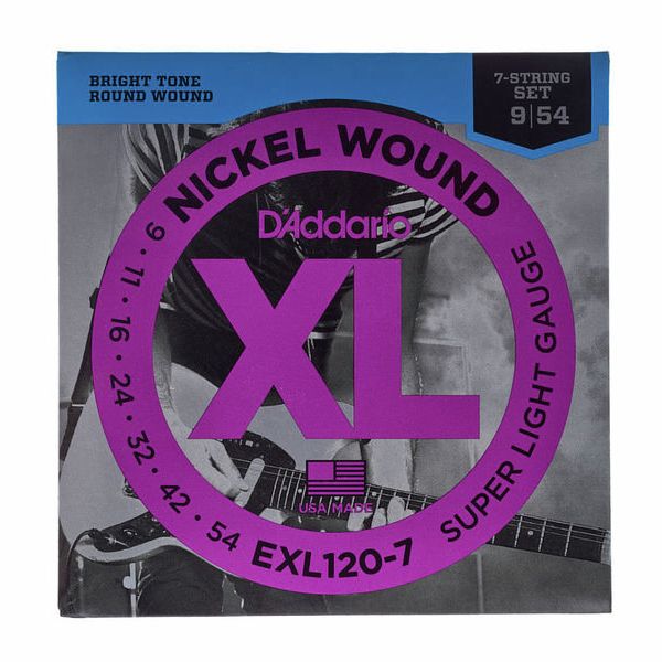 Daddario EXL120-7