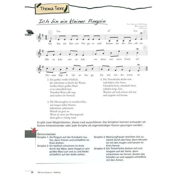 Helbling Verlag 100 bunte Kanonhits