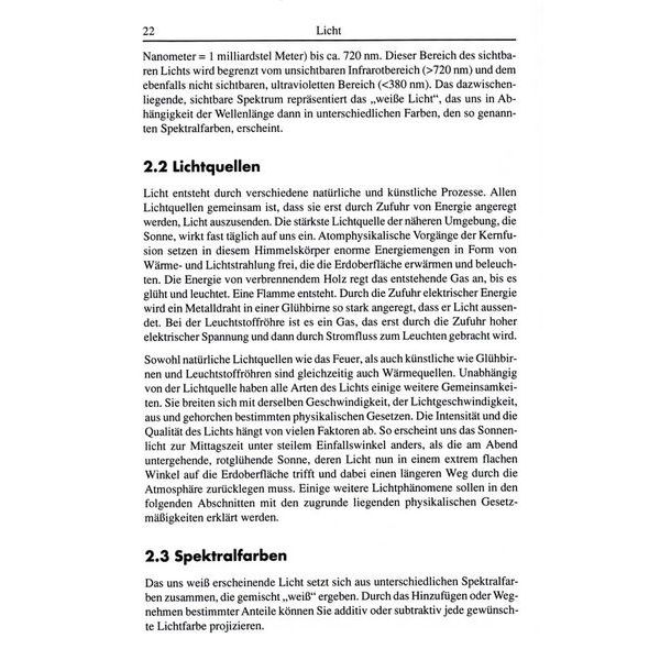 GC Carstensen Verlag Praxisbuch der Lichttechnik